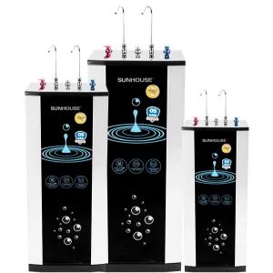 Máy lọc nước RO nóng lạnh 10 lõi Sunhouse SHR76210CK