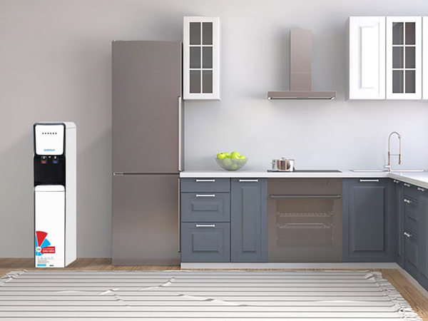 Máy lọc nước RO nóng lạnh Daikiosan DSW-40509C thiết kế hiện đại