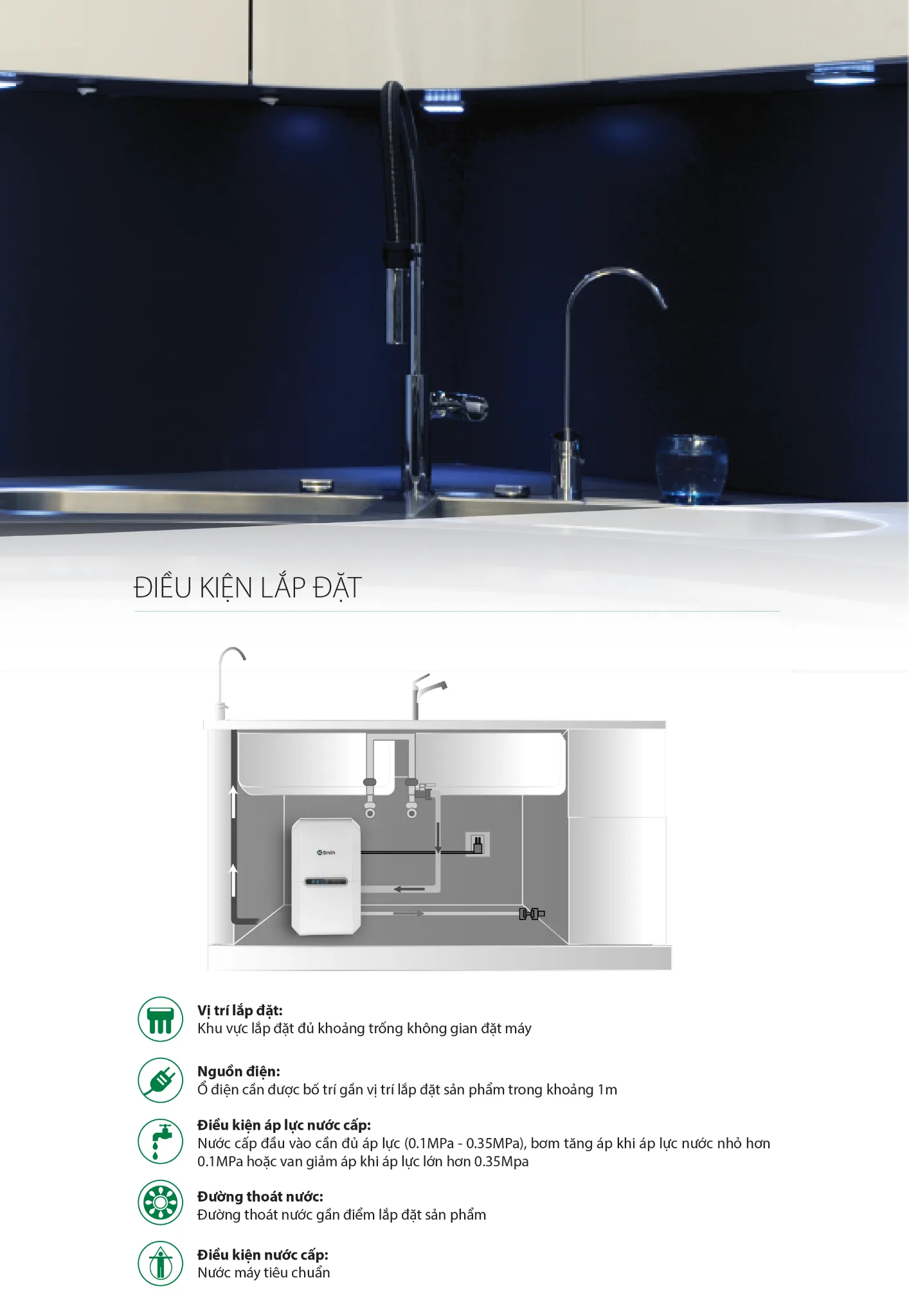 Máy lọc nước A. O. Smith G2 24