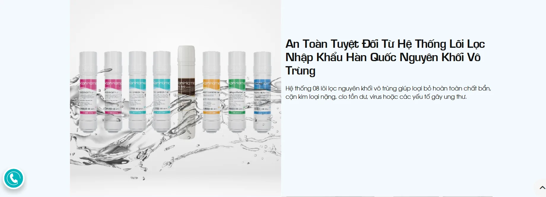 Máy lọc nước Korihome WPK-G60 4 Máy lọc nước Korihome WPK-G60 6