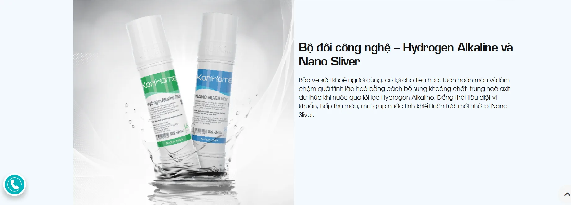 Máy lọc nước Korihome WPK-G60 6 Máy lọc nước Korihome WPK-G60 8