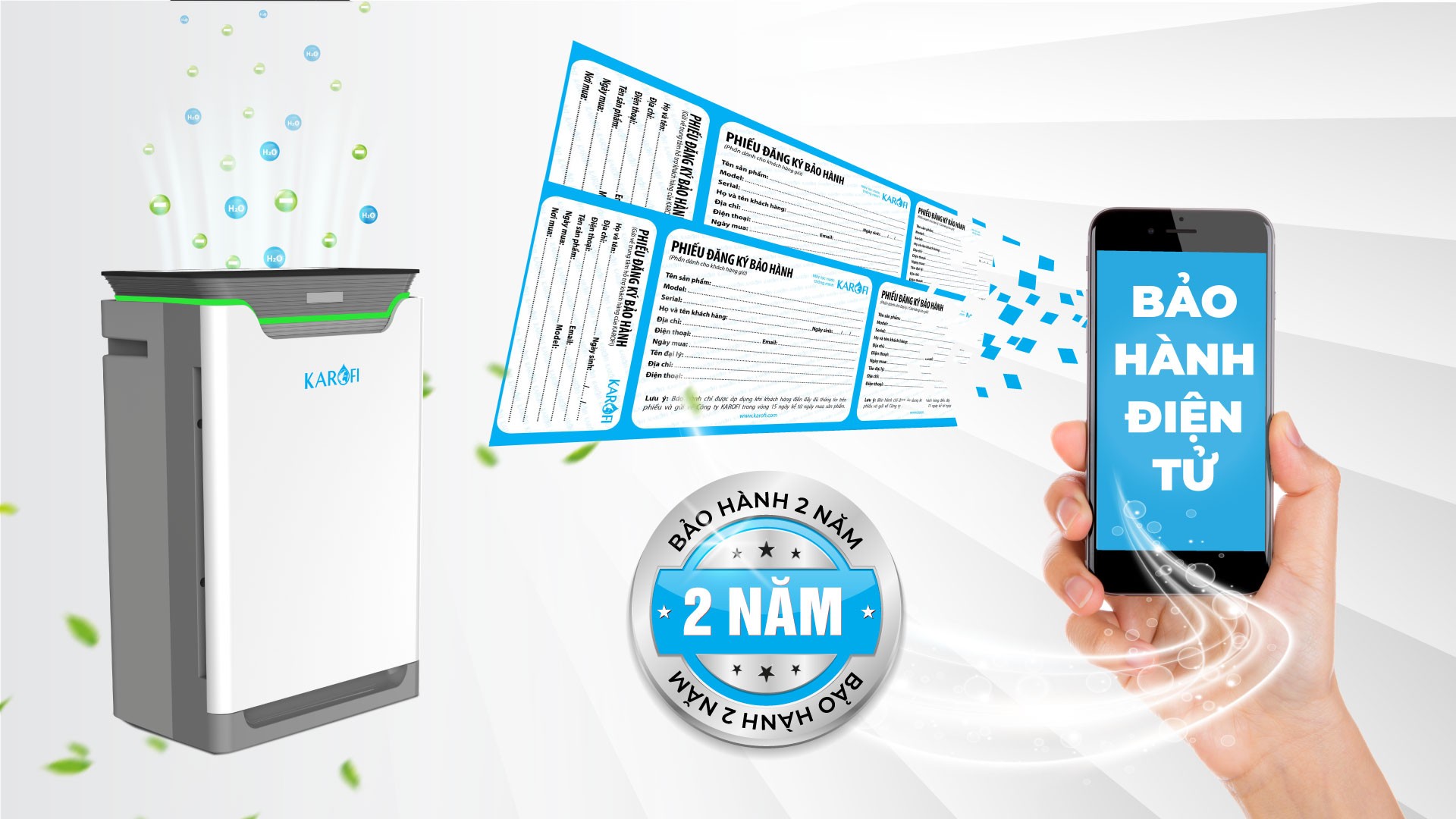 Máy lọc không khí thông minh Karofi KAP-317 15