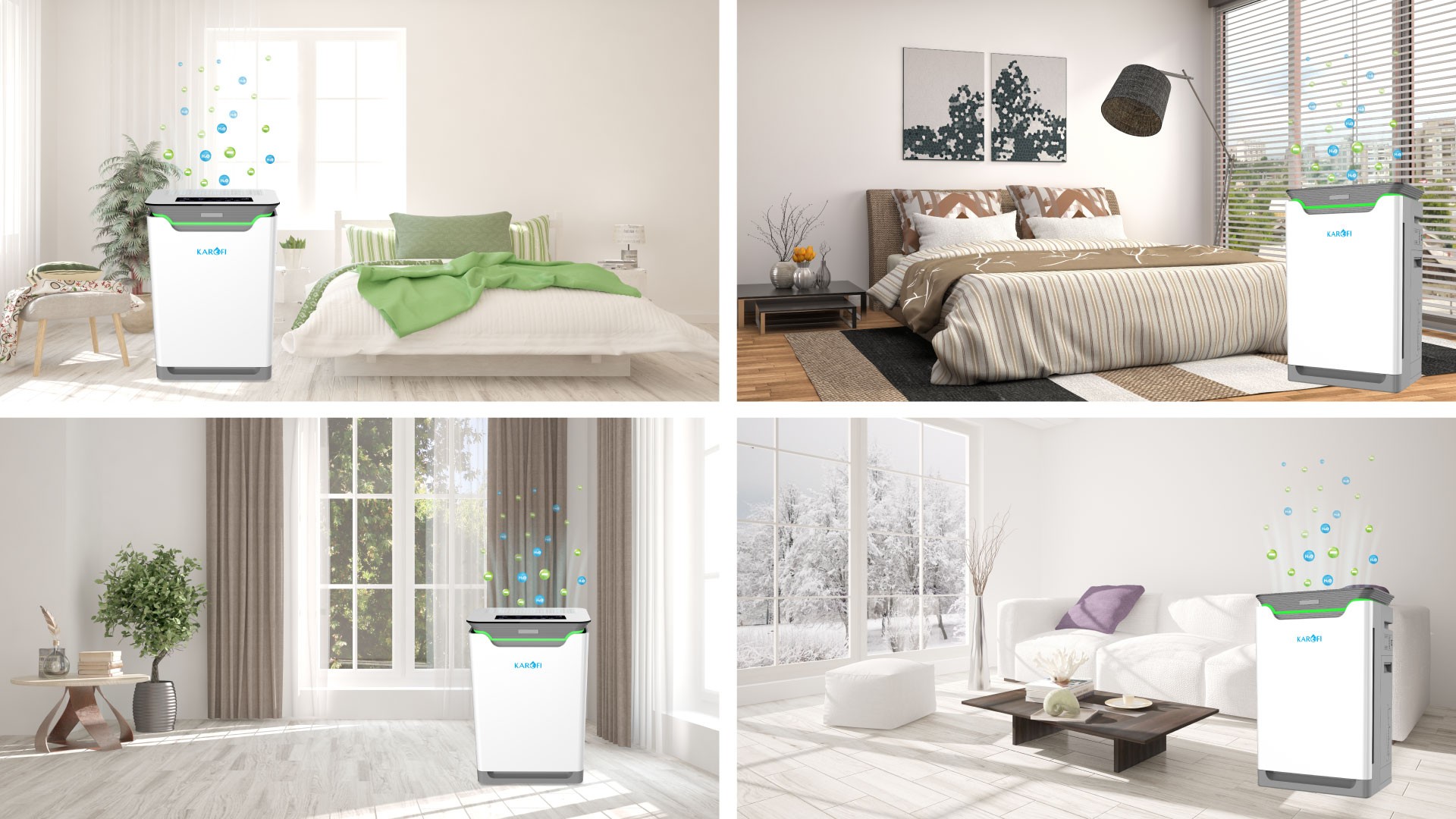 Máy lọc không khí thông minh Karofi KAP-317 16