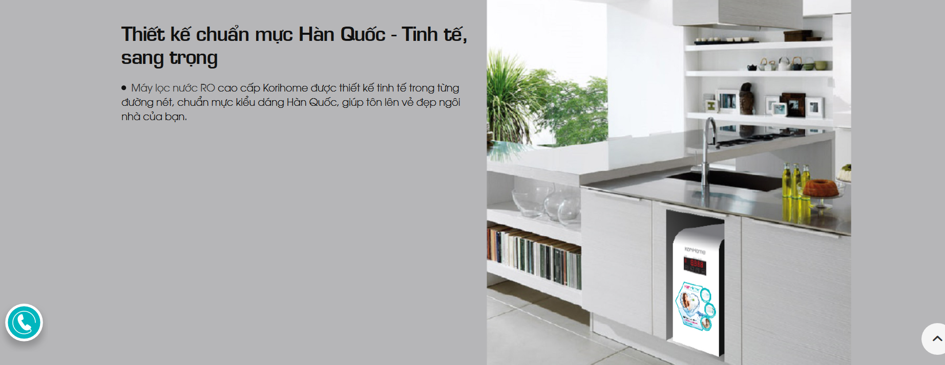 Máy lọc nước RO Korihome WPK-606 2