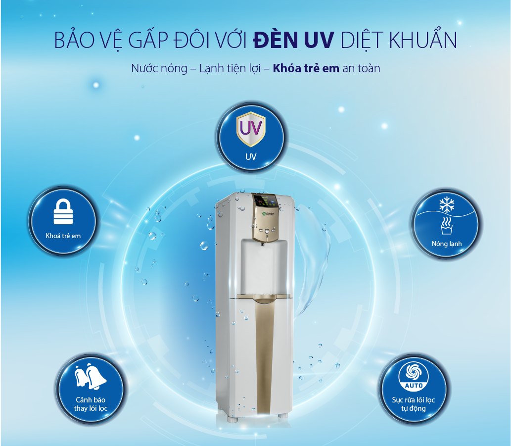 Máy lọc nước A. O. Smith ADR75-V-ET-1 5 Máy lọc nước A. O. Smith ADR75-V-ET-1 10
