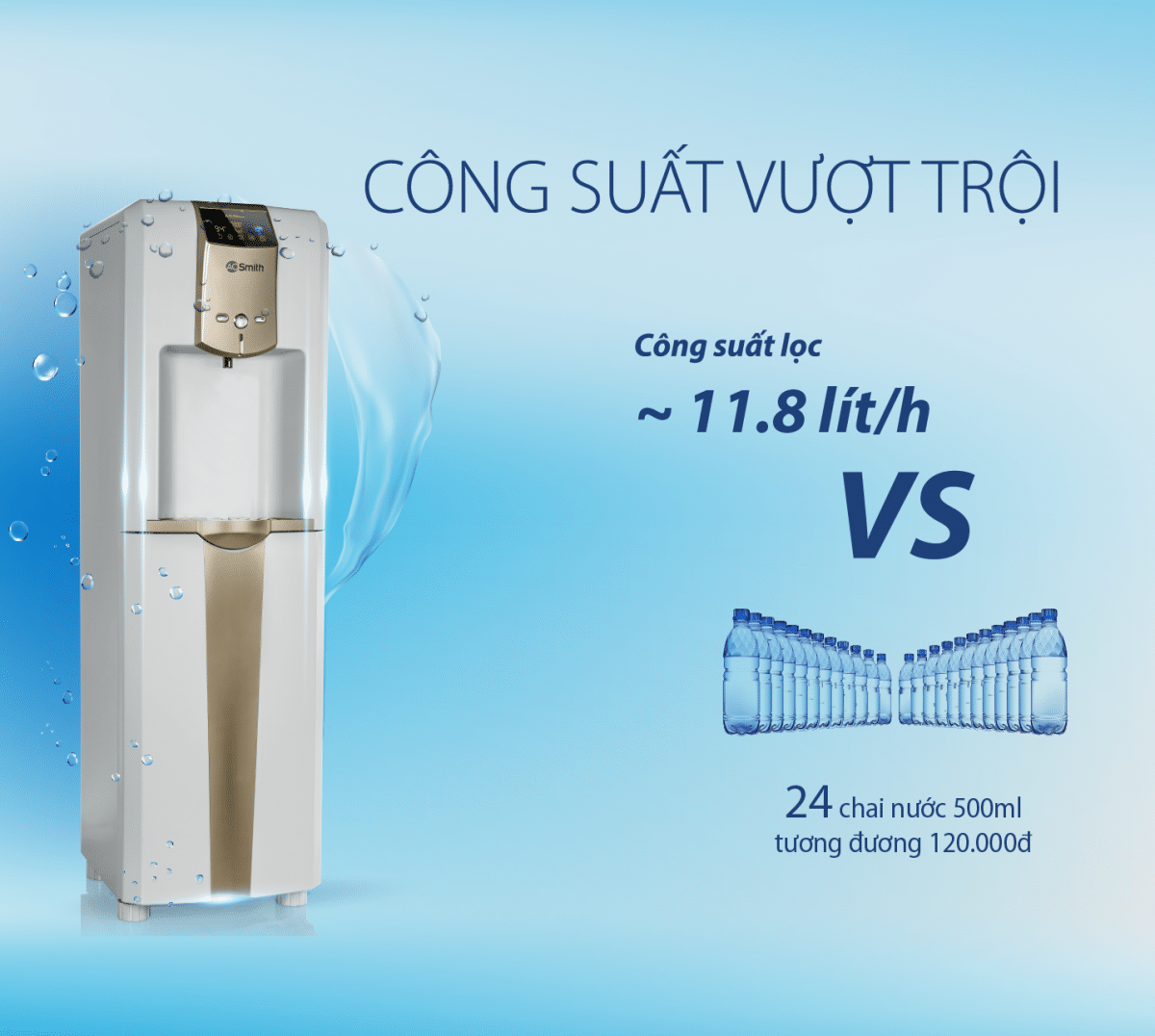 Máy lọc nước A. O. Smith ADR75-V-ET-1 12 Máy lọc nước A. O. Smith ADR75-V-ET-1 17