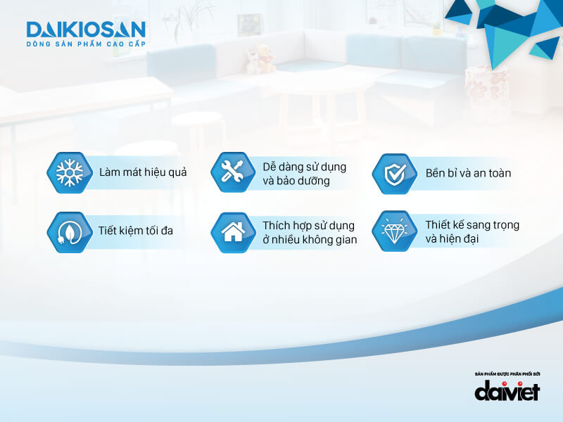 Quạt điều hòa Daikiosan DKA-800A (DK-00800A) 1