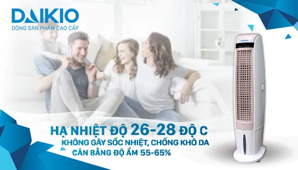 Máy làm mát không khí DAIKIO DKA-03500B 2 máy làm mát không khí daikio dka-03500b không gây sốc nhiệt