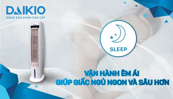 Máy làm mát không khí DAIKIO DKA-03500B 4 daikio vận hành êm ái