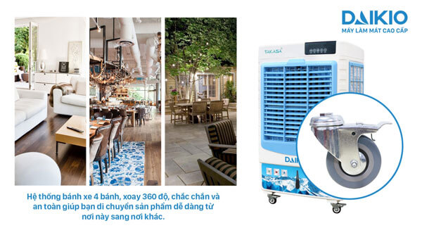 máy làm mát cao cấp daikio 4500d