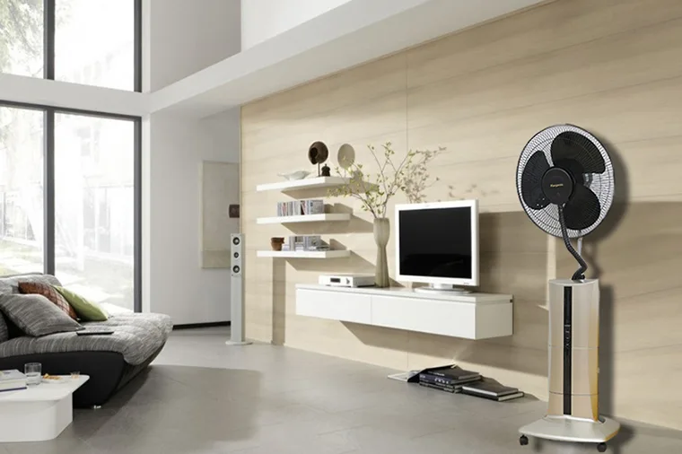 So sánh quạt phun sương và quạt điều hòa 2