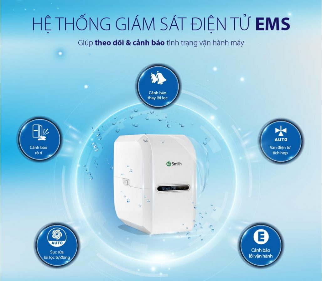 Máy lọc nước Aosmith AR75-A-S-1E Máy lọc nước Aosmith AR75-A-S-1E