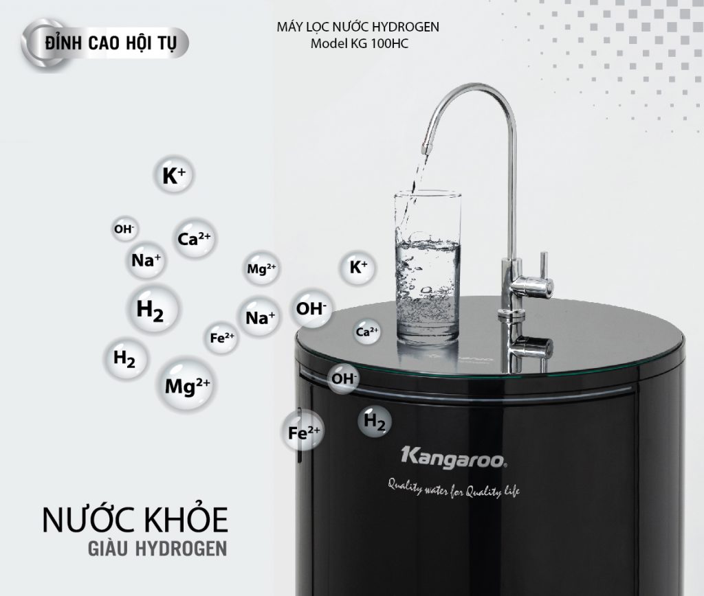 Máy lọc nước Hydrogen Kangaroo KG100HC Máy lọc nước Hydrogen Kangaroo KG100HC