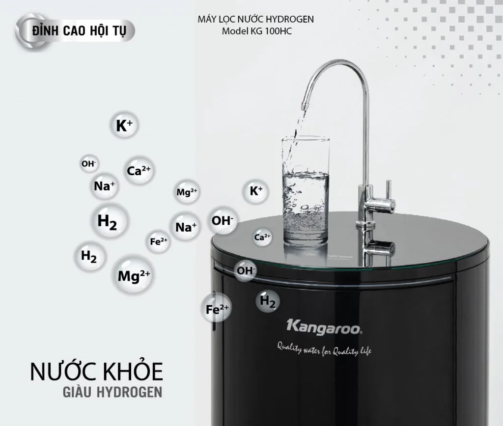 Máy lọc nước Hydrogen Kangaroo KG100HC