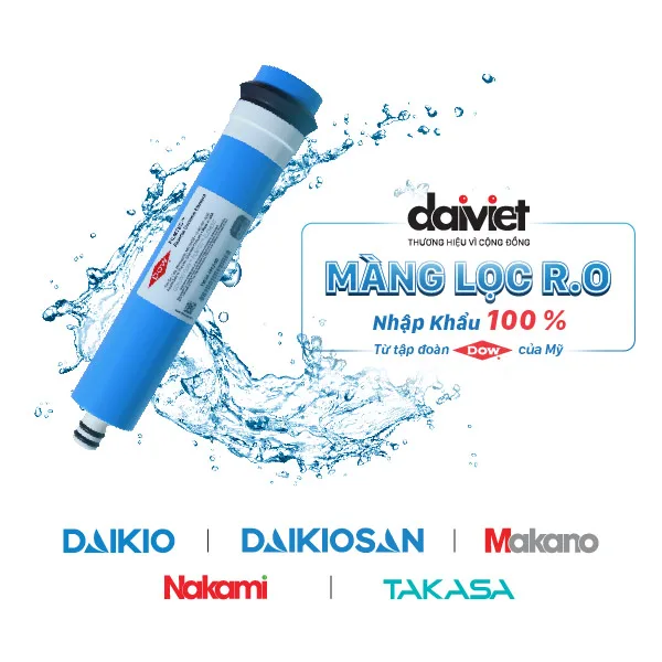 Máy lọc nước RO nóng lạnh cao cấp Daikio DKW-00006C