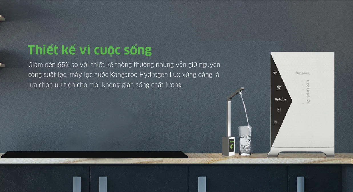Máy lọc nước Kangaroo Hydrogen KG100HU+ 6 Máy lọc nước Kangaroo Hydrogen KG100HU+ 6