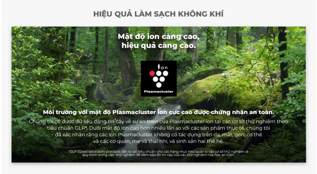 Máy lọc không khí Sharp FP-J80EV-H 8