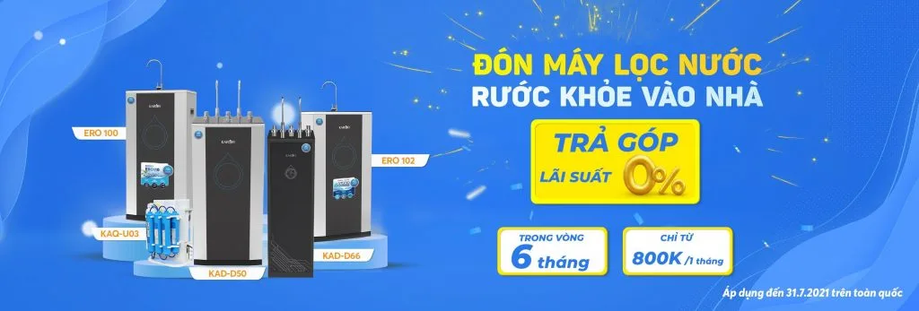 TRẢ GÓP 0% MÁY LỌC NƯỚC KAROFI CHỈ TỪ 800.000Đ/THÁNG 3 TRẢ GÓP 0% MÁY LỌC NƯỚC KAROFI CHỈ TỪ 800.000Đ/THÁNG 2